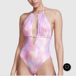 Victoria’s Secret High Neck Keyhole Swimsuit
